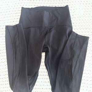 Lululemon Wunder Under High Rise Side Mesh Leggings